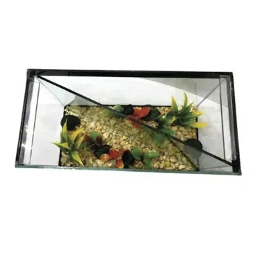 Beteira Transversal Lester Azul Vista de cima